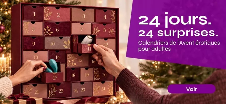 24 jours, 24 surprises : calendriers de l'Avent avec sextoys pour adultes | Sex Shop France Desirel.fr