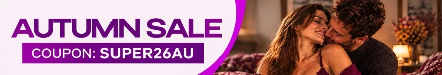 Promo d’automne : 20 % de réduction sur les produits à prix plein avec le code SUPER26AU | Sex Shop France Desirel.fr