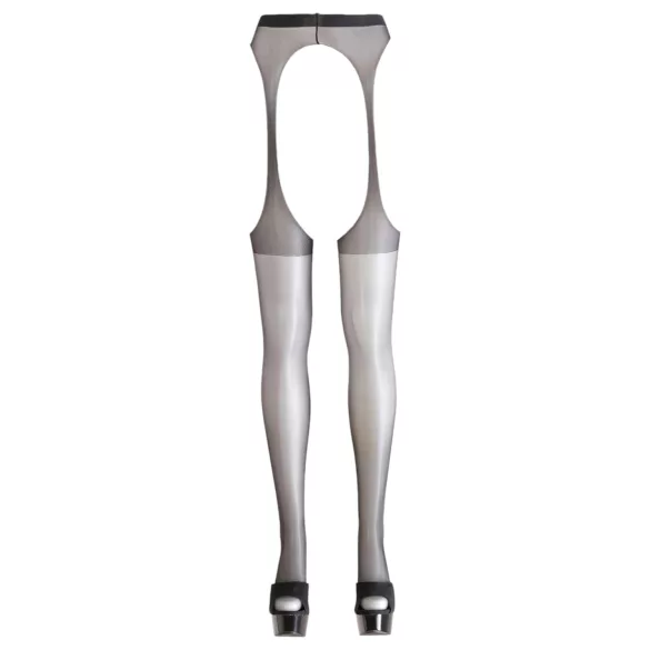 Cottelli - Bas résille sexy avec fine bride - L/XL