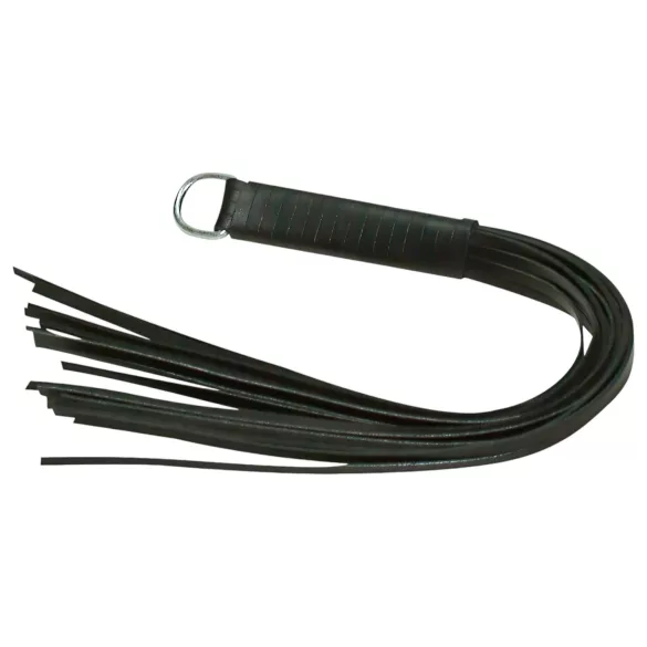 ZADO - fouet souple - cuir noir