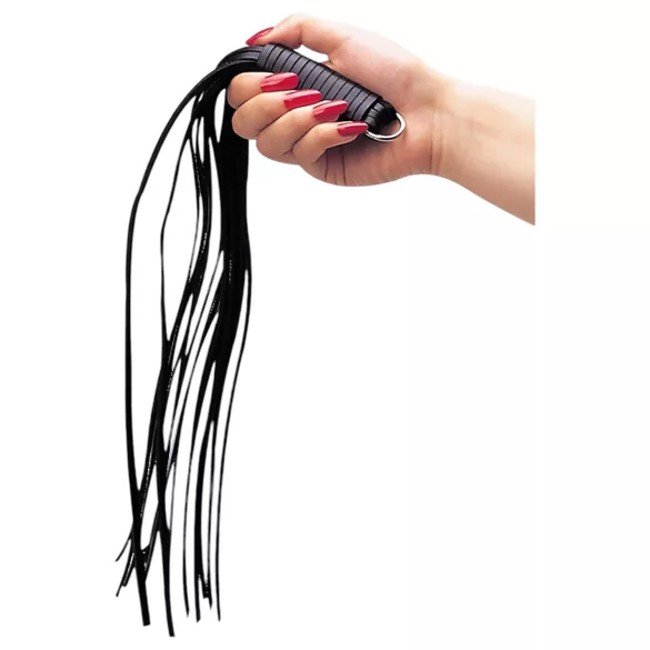 ZADO - fouet souple - cuir noir
