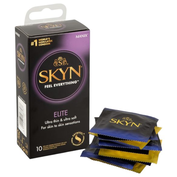 Manix SKYN Elite - préservatif ultra fin sans latex - 10 pièces
