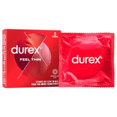   Durex - Préservatifs ultra fins - Sensation naturelle - 3 pièces