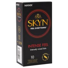   Manix SKYN Intense - préservatif sans latex perlés - boîte de 10