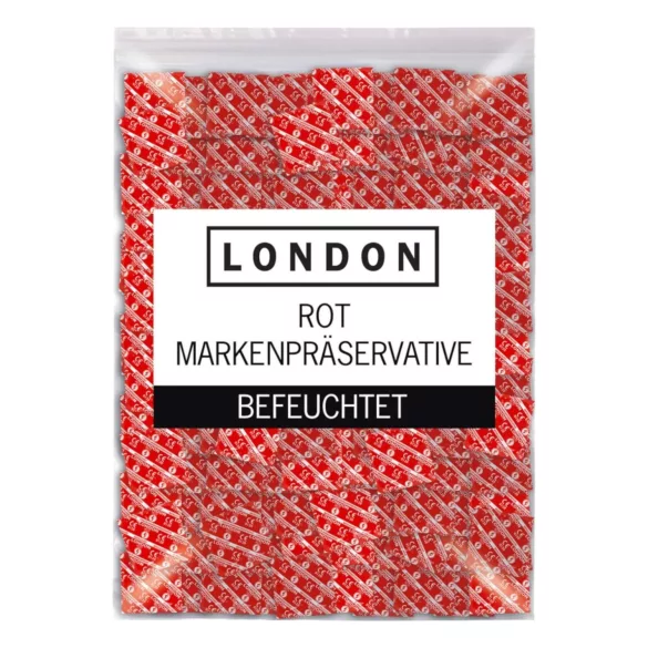 London - préservatifs goût fraise - lot de 1000