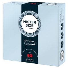 Préservatif fin Mister Size - 60mm (36pcs)