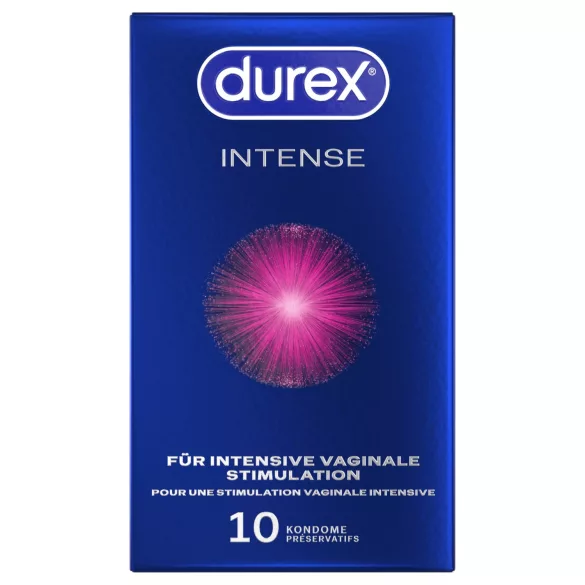 Durex Intense - Préservatifs orgasmique (boîte de 10)