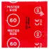 Mister Size - Préservatif échantillon avec mesureur pénis - 3 pièces