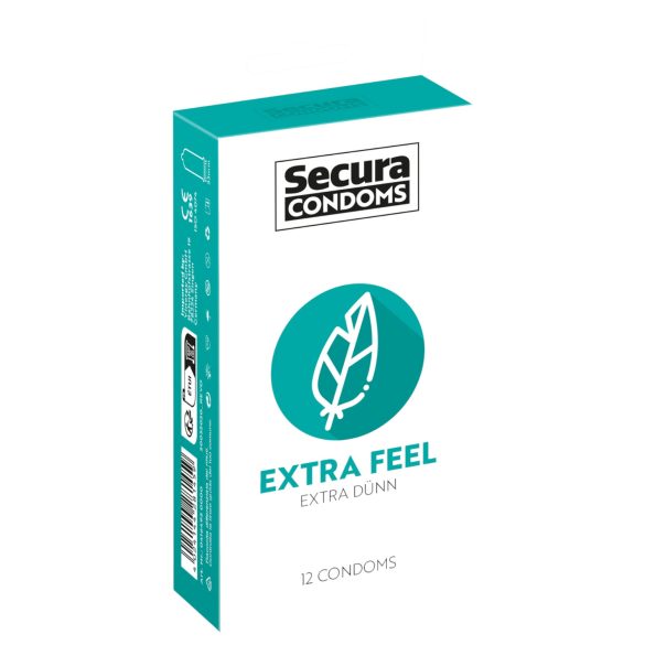Secura - préservatif extra fin - boîte de 12