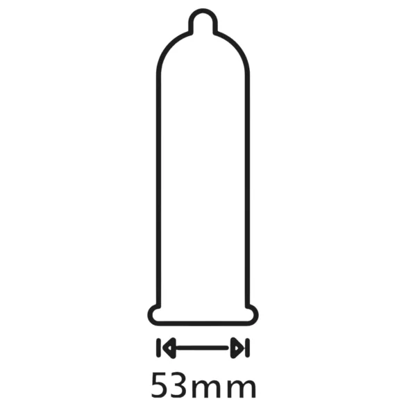 Secura Extra Fun - préservatif texturé - 53mm - boîte de 12