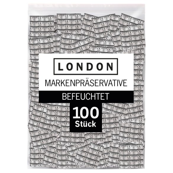 London - préservatif fin - lot de 100