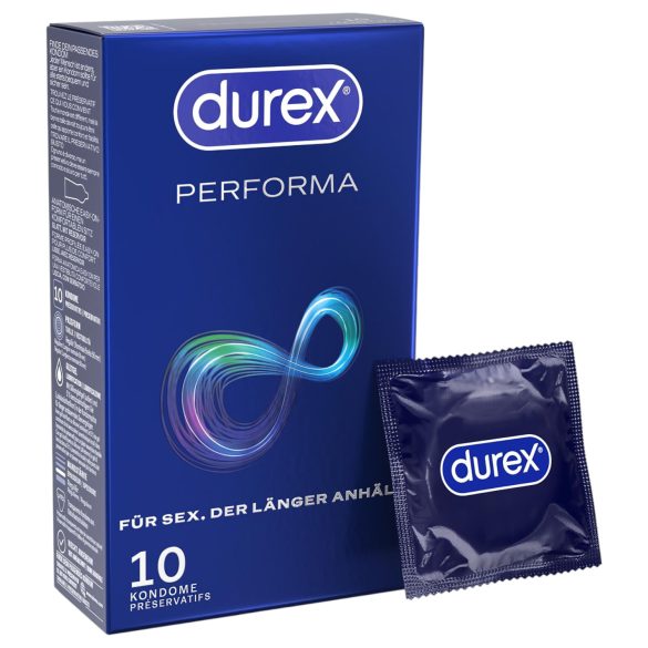 Durex Performa - Préservatifs retardants (10 pièces)