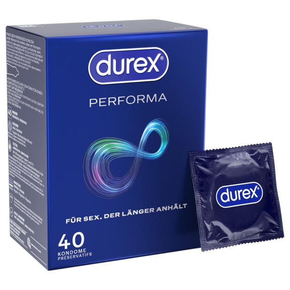 Durex Performa - Préservatifs retardants (40 unités)