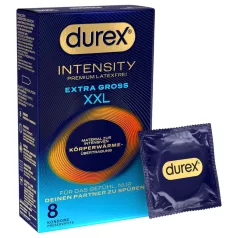 Durex Intensity XXL - préservatif sans latex - boîte de 8
