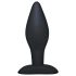Black Velvets - plug anal - petite taille - silicone noir
