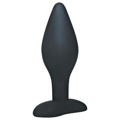 Black Velvets - plug anal grande - silicone noir