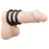 You2Toys - Anneaux péniens trio - silicone noir