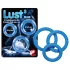 You2Toys - Anneau pénien triple - silicone bleu