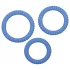 You2Toys - Anneau pénien triple - silicone bleu