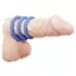 You2Toys - Anneau pénien triple - silicone bleu