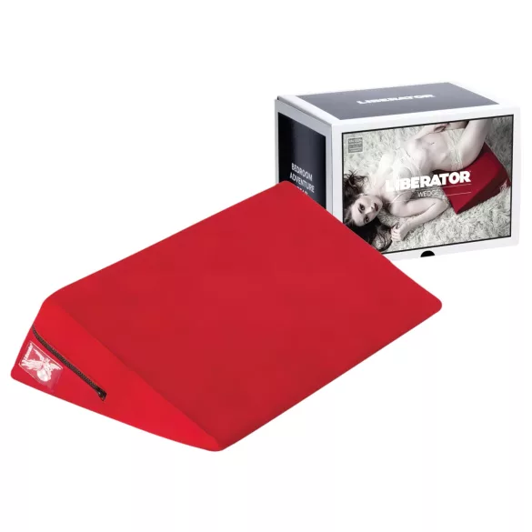 Liberator - coussin sexuel en forme de cale - rouge