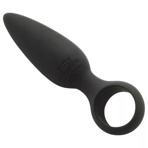 Fifty Shades of Grey - plug anal doigt - silicone gris