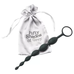 Fifty Shades of Grey - plug anal à perles - gris