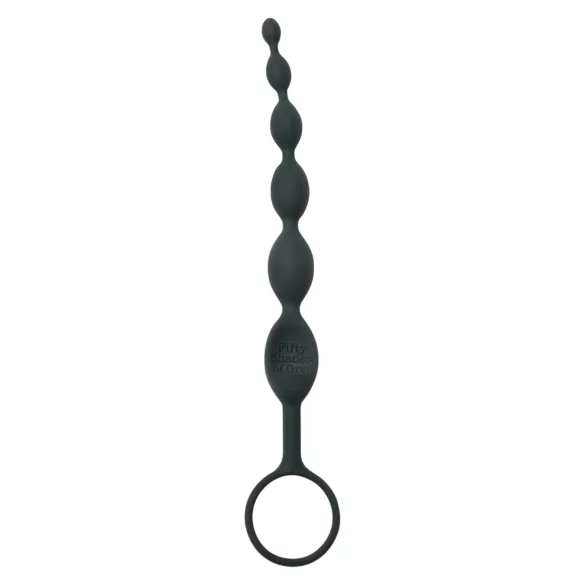 Fifty Shades of Grey - plug anal à perles - gris