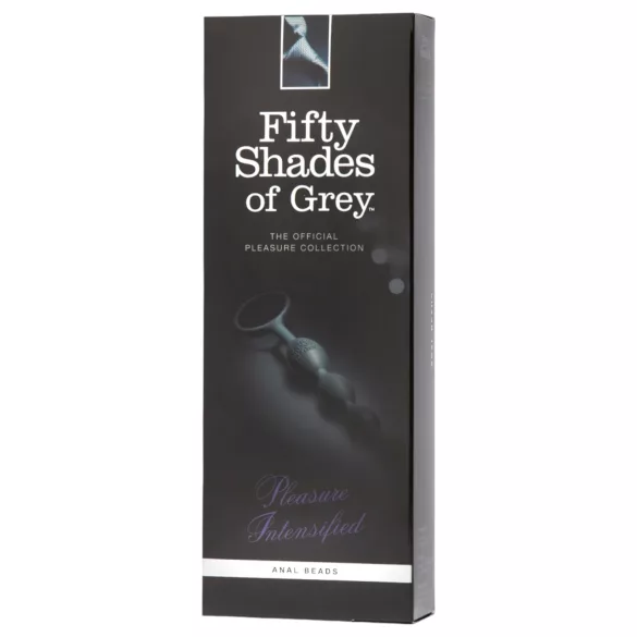 Fifty Shades of Grey - plug anal à perles - gris