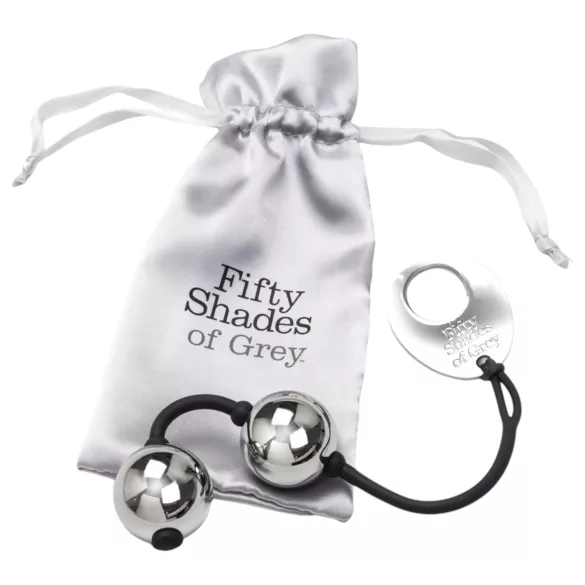 Fifty Shades of Grey - Boules de geisha - métal - gris