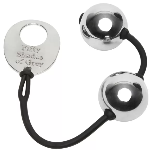 Fifty Shades of Grey - Boules de geisha - métal - gris