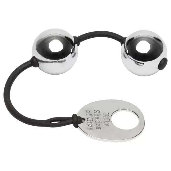 Fifty Shades of Grey - Boules de geisha - métal - gris