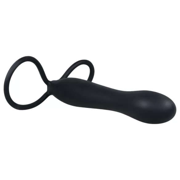 You2Toys - Plug anal avec cockring - silicone noir