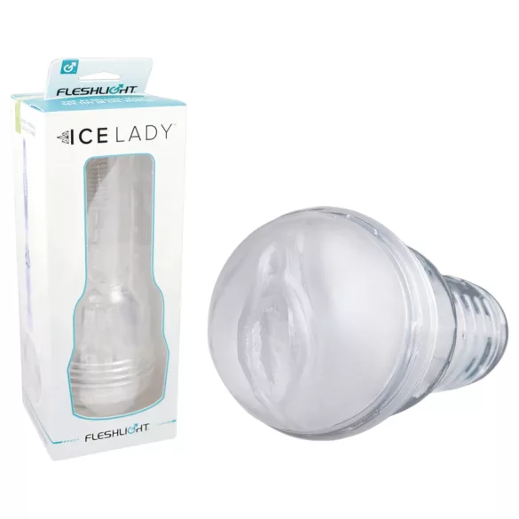 Fleshlight - masturbateur vagin réaliste transparent - Ice Lady