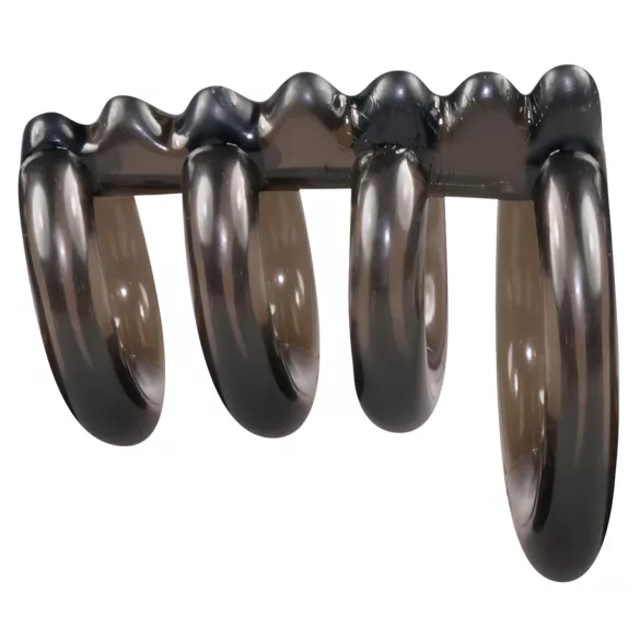 Bad Kitty - cockring quad à picots - silicone