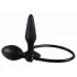 You2Toys - plug anal gonflable - silicone noir
