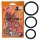 You2Toys - Anneaux péniens silicone lot de 3 - noir