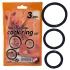 You2Toys - Anneaux péniens silicone lot de 3 - noir