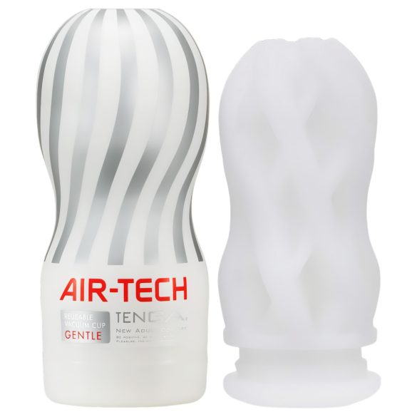 TENGA Air Tech Gentle - Masturbateur Texturé (Blanc)