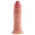 King Cock - gode réaliste ventouse 23cm - couleur chair