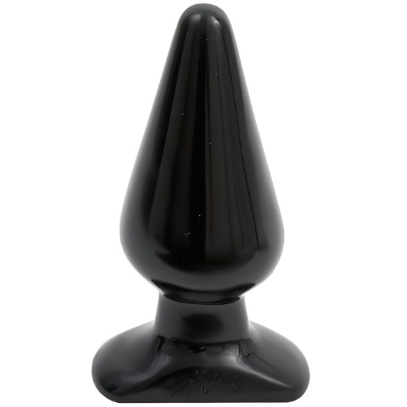 Doc Johnson - plug anal noir - grande taille - 14,5 cm