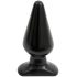 Doc Johnson - plug anal noir - grande taille - 14,5 cm
