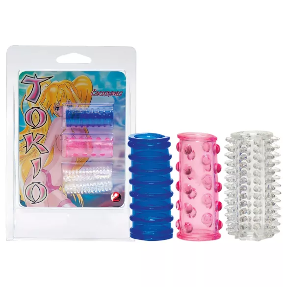 You2Toys - Set de manchons pénis japonais - 3 pièces