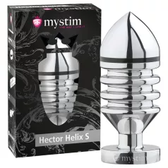   mystim Hector Helix - plug anal électro - petite taille - métal