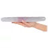 Cristal - double godemichet - verre - 34 cm