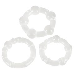 You2Toys - Set de cockrings - transparent - lot de 3