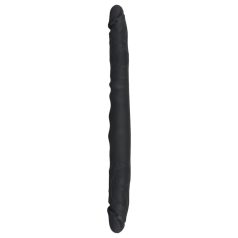 Bad Kitty - double dildo noir en silicone