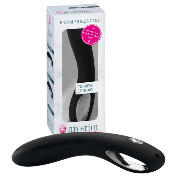 mystim - gode électrique - stimulation électro - silicone