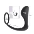 Black Velvets - plug anal avec anneau pénien - silicone noir