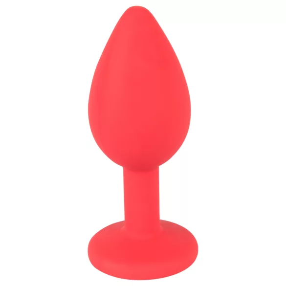 Colorful JOY - plug anal en silicone - petit - rouge